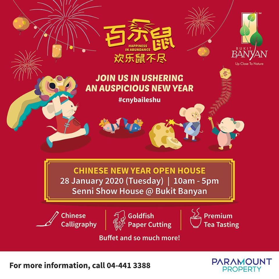 Chinese New Year Open House @ Bukit Banyan