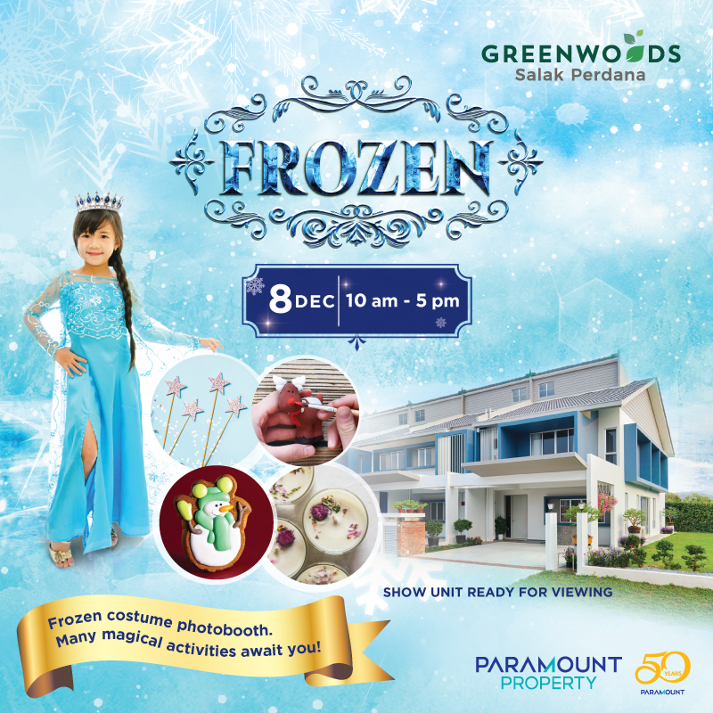 Frozen Event @ Greenwoods Salak Perdana