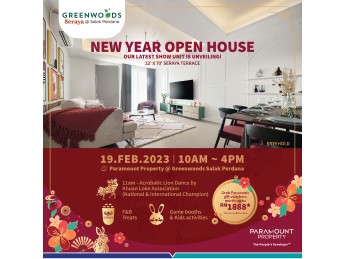 Greenwoods Salak Perdana CNY Open House 2023