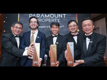 Paramount bagged three trophies at StarProperty Awards 2023