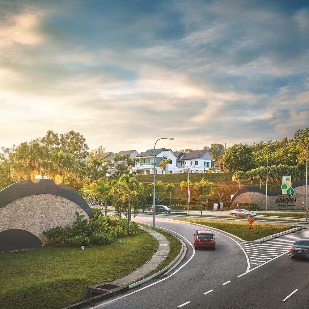 Entrance to Bukit Banyan